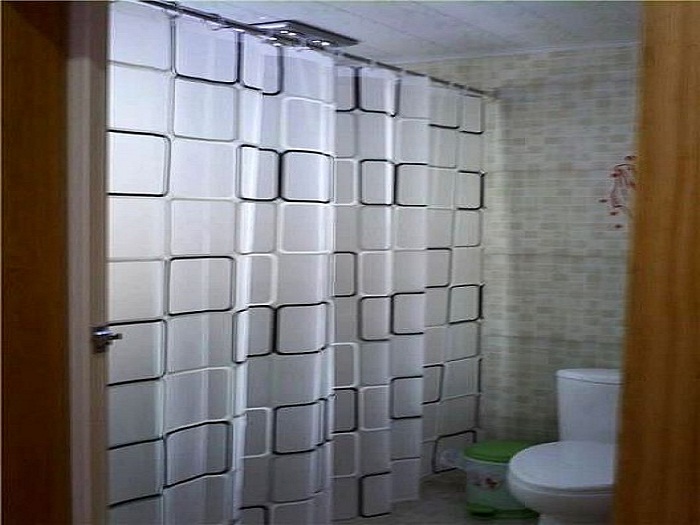 15 Elegant Bathroom Shower Curtain Ideas - Home And ...