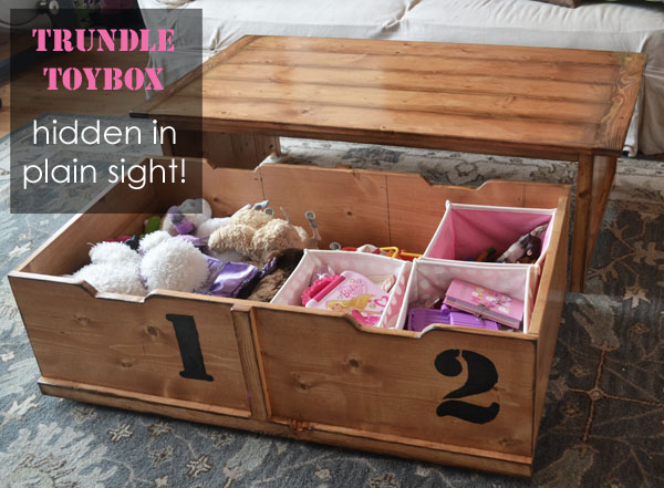 Coffee Table Toy Box