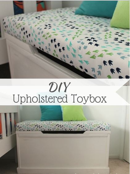Upholstered Toy Box