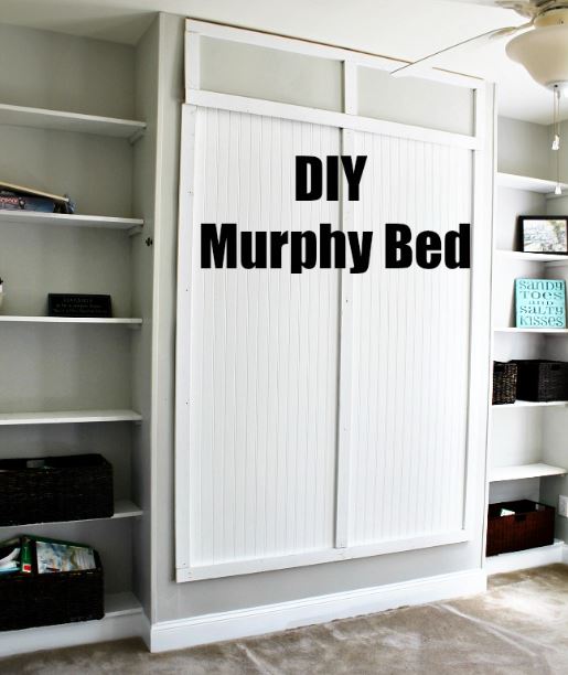 DIY Wall Mounted Murphy bed
