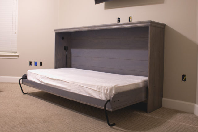 27 Diy Murphy Bed To Save Space In A, How To Make A Murphy Bunk Bed