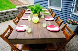 diy outdoor table