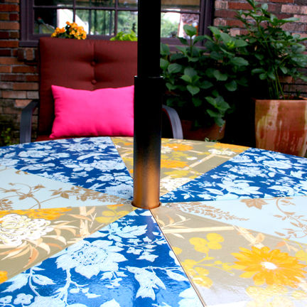 Recycled Patio Table