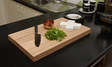 DIY butcher block cutting board