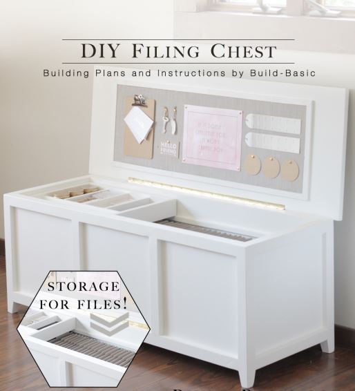 Chest Filing Cabinet Makeover