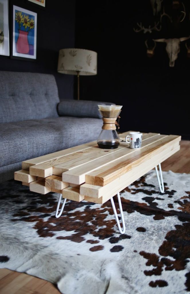 Making a Coffee Table Out of Planks