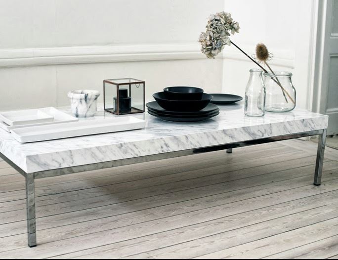 Marble Homemade Coffee Table