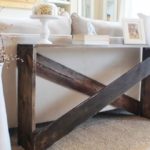 Rustic Sofa Table