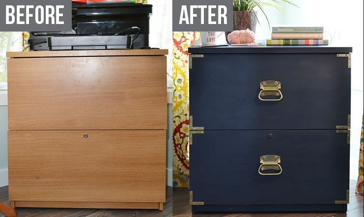 Get $1200 Equivalent Twin – By Painting A File Cabinet