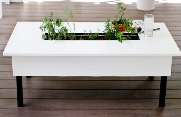 homemade coffee table