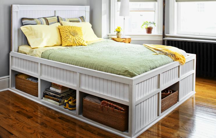 15 Diy Storage Beds For Adding More, Twin Bed With Drawers Underneath Plans