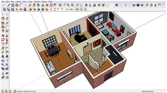 smart draw free floor plan software