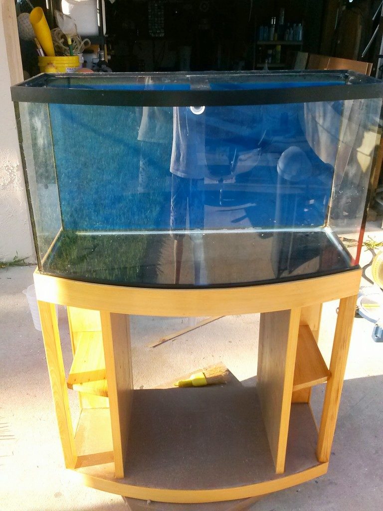 46 Gallon Bow Front DIY Aquarium Stand