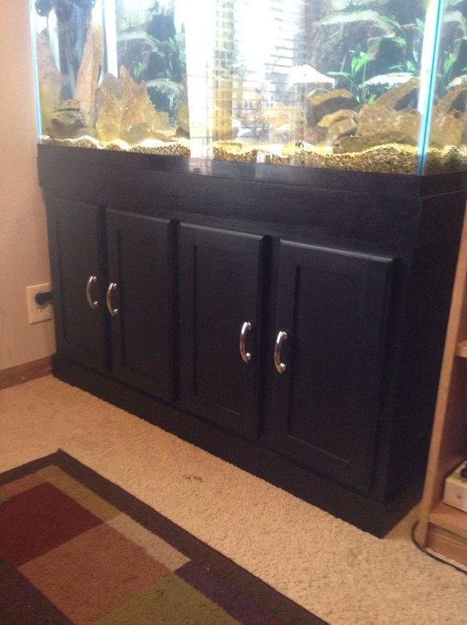 DIY Aquarium Stand With Secret Door For Sump