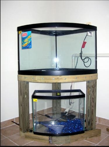 Corner DIY Fish Tank Stand