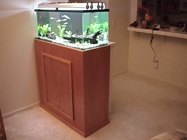 DIY Aquarium Stand For 40 Gallons Fish Tank