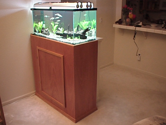 DIY Aquarium Stand For 40 Gallons Fish Tank