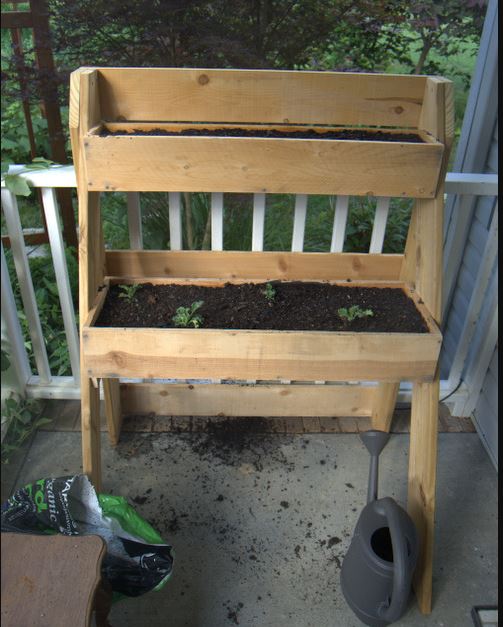 Multi-Leveled Garden Planter Box