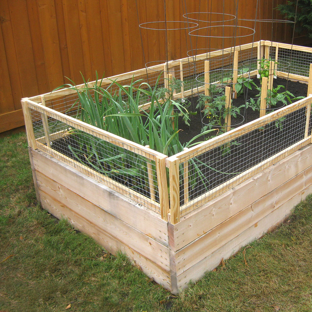 DIY Garden Box (Removable) Pest Gate