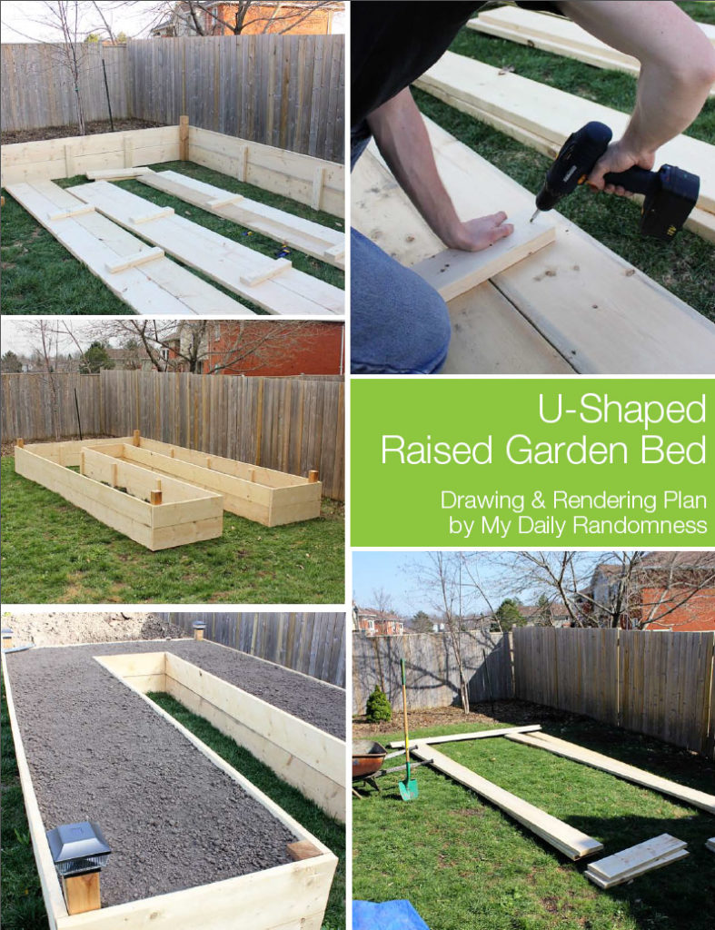 U-Shaped Garden Box Idea