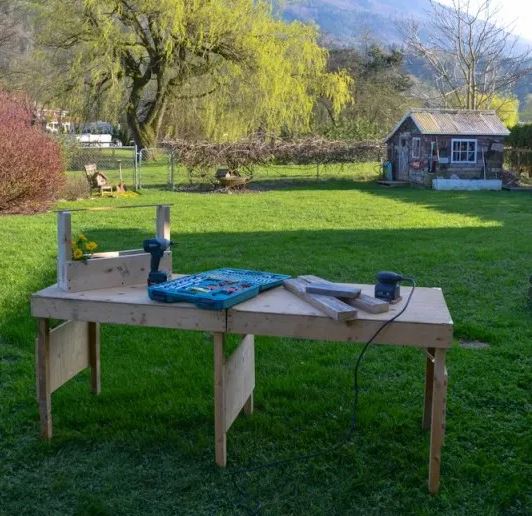 Workbench DIY Folding Table