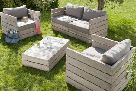 DIY garden furniture