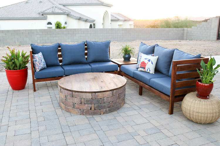 Soft, Warm Outdoor Sectional