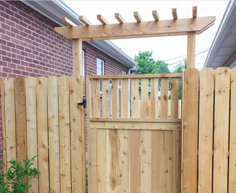 DIY Wooden Gate