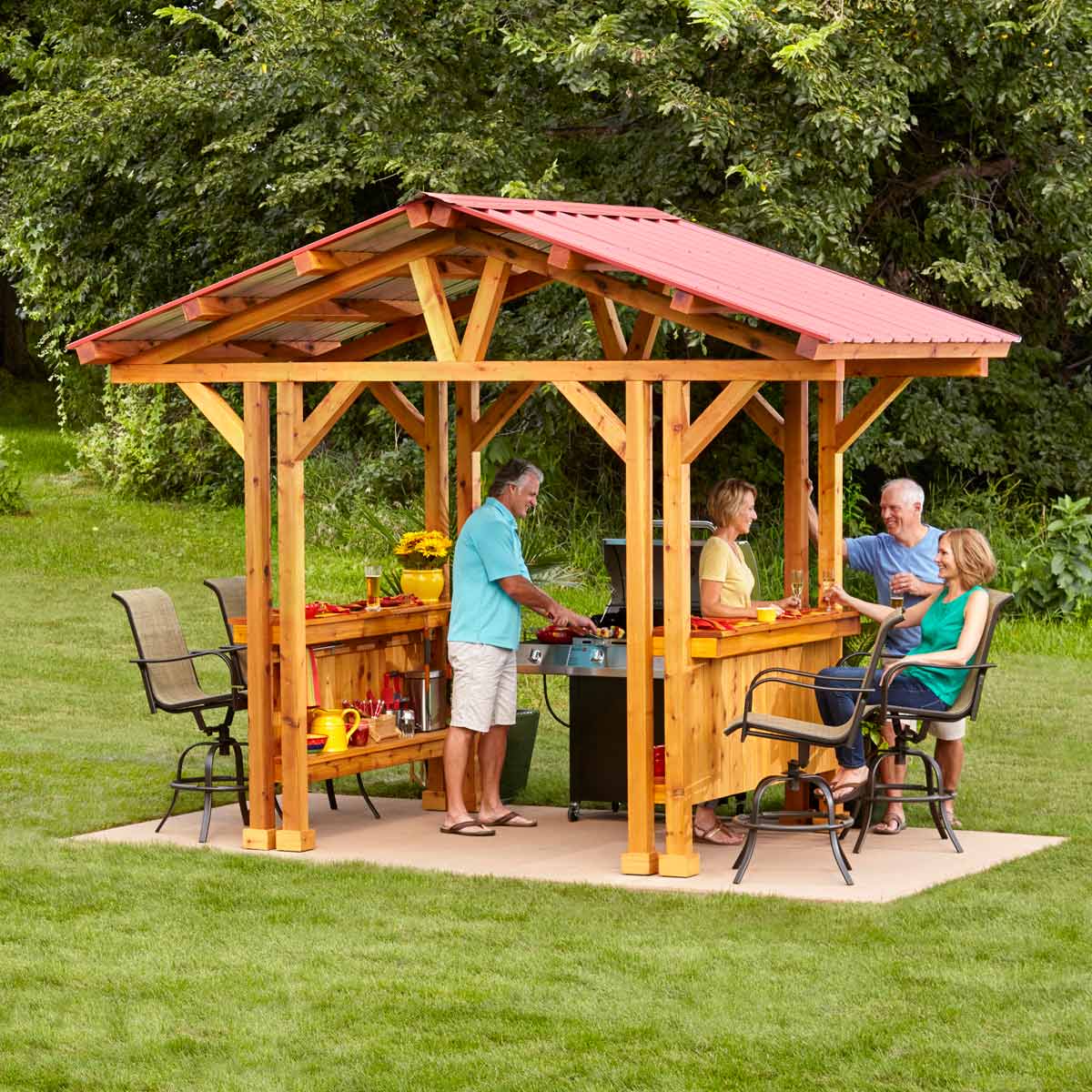 33 Diy Gazebo Plans Learn How To Build A Gazebo With Free Plans Home And Gardening Ideas