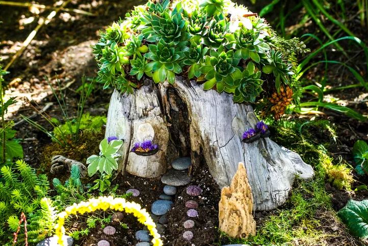 Natural DIY Fairy House
