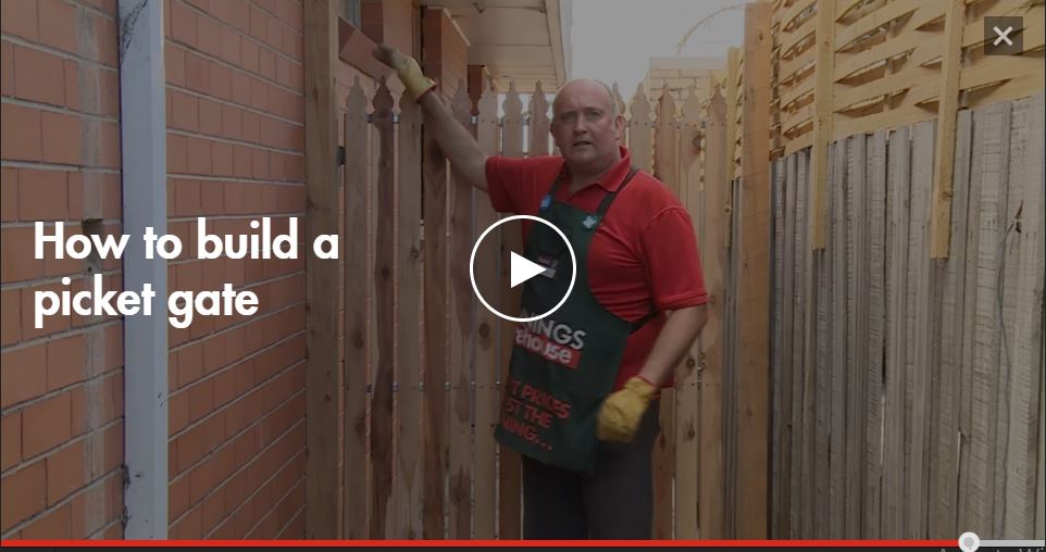 Picket DIY Fence Gate