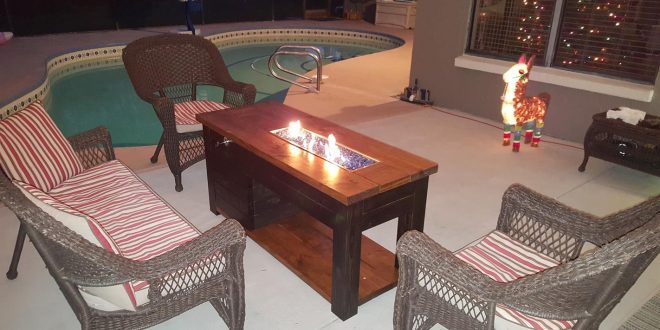 13 Diy Propane Fire Pit To Build For, Build A Propane Fire Pit Table