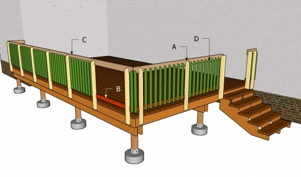 DIY Deck Railing Plans