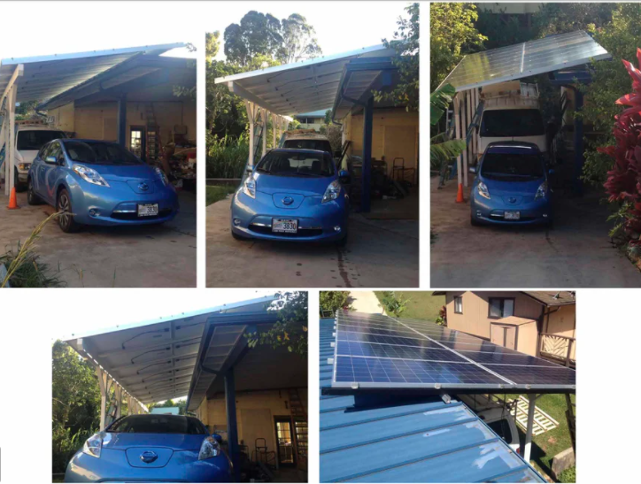 Solar Garden Carport