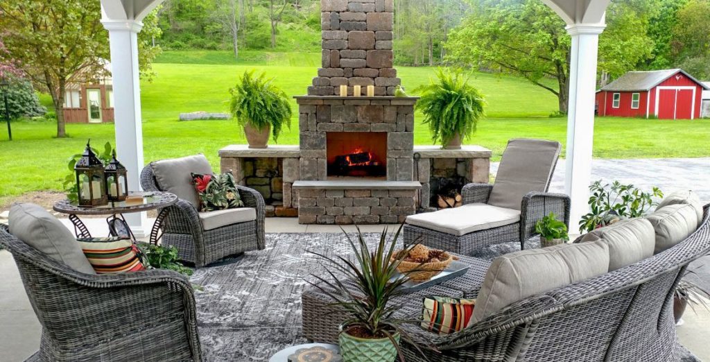 33 Outdoor Fireplace Plans To Enjoy The, How To Build An Outdoor Fireplace And Grill