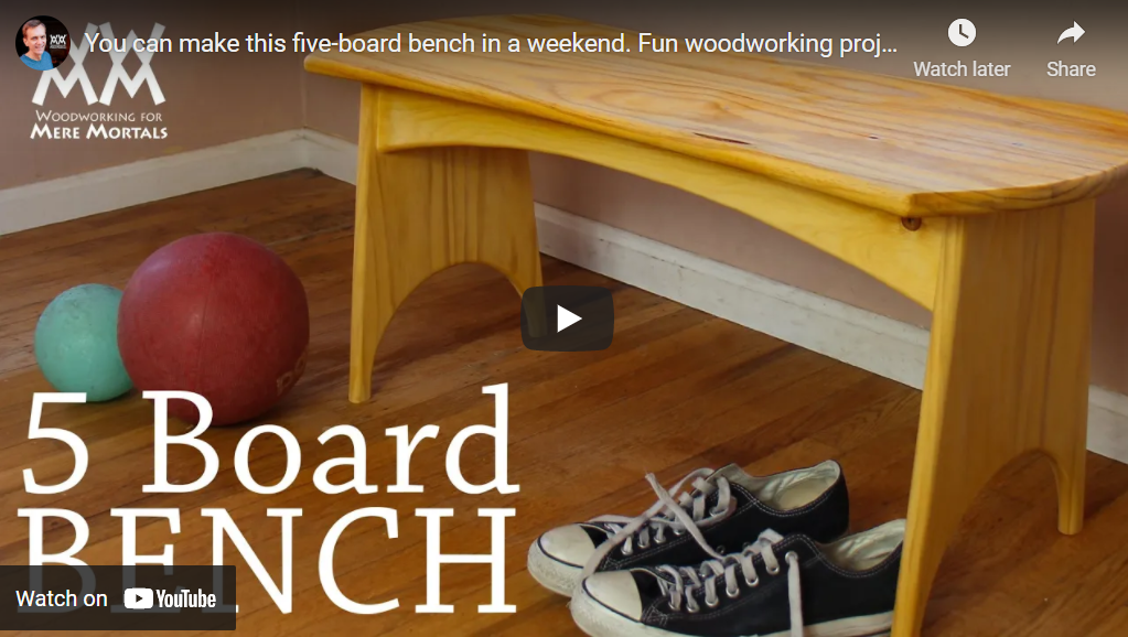 5 DIY Board Bench