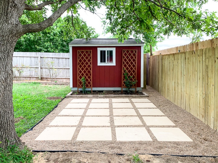 How to make a Pea Gravel Patio